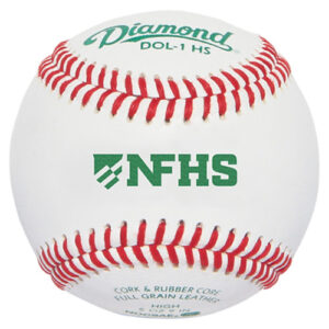 Diamond DOL-1 HS NFHS/NOCSAE High School Official League Baseball-Dozen