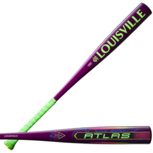 2025 louisville slugger atlas neon energy 3 bbcor baseball bat one piece alloy – wbl4164010