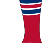 Custom Baseball Socks Style D 712