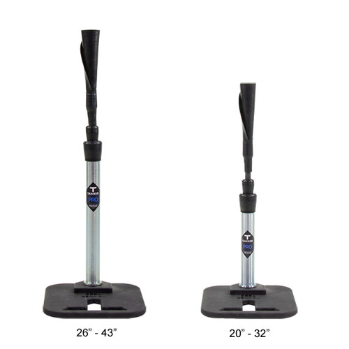 tanner tee pro 26" 43" baseball & softball batting tee tanner tee pro 26" 43" baseball & softball batting tee
